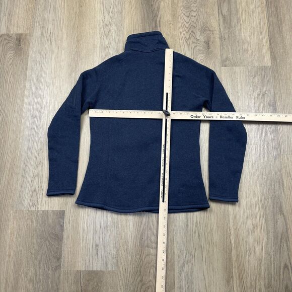 Patagonia Jacket Womens XS Navy Better Sweater Full Zip Fleece Sapphire Ventures - Picture 7 of 10